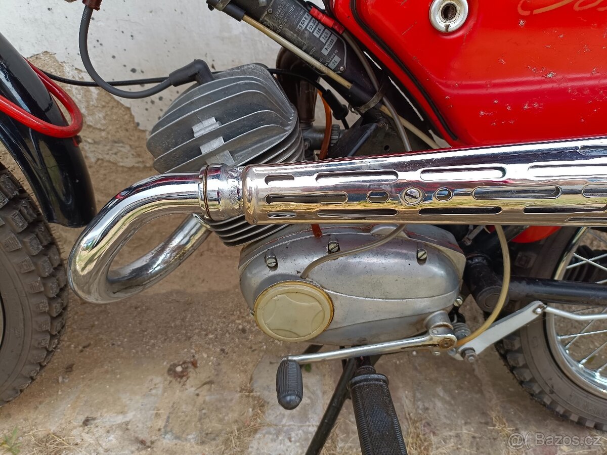motocykl Jawa 90 ccm Cross - 6