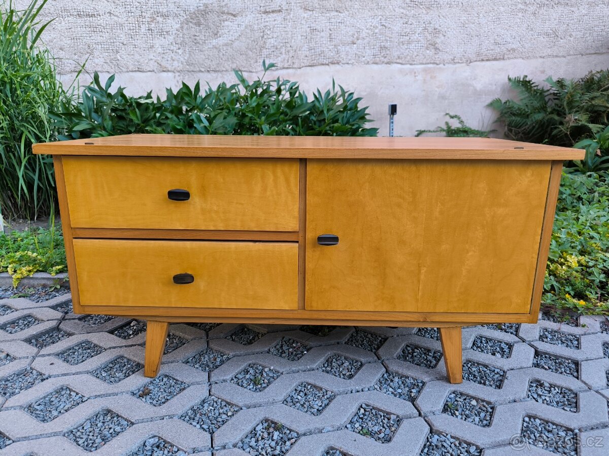 Retro komoda / skříňka NDR - Brusel 60. léta - 6