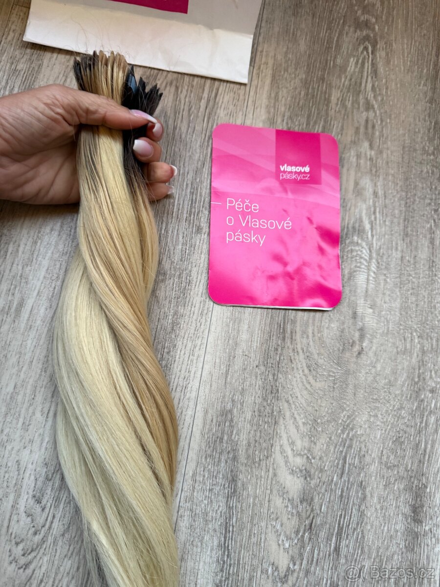 Středoevropské vlasy k prodloužení a zahuštění 136g - 6