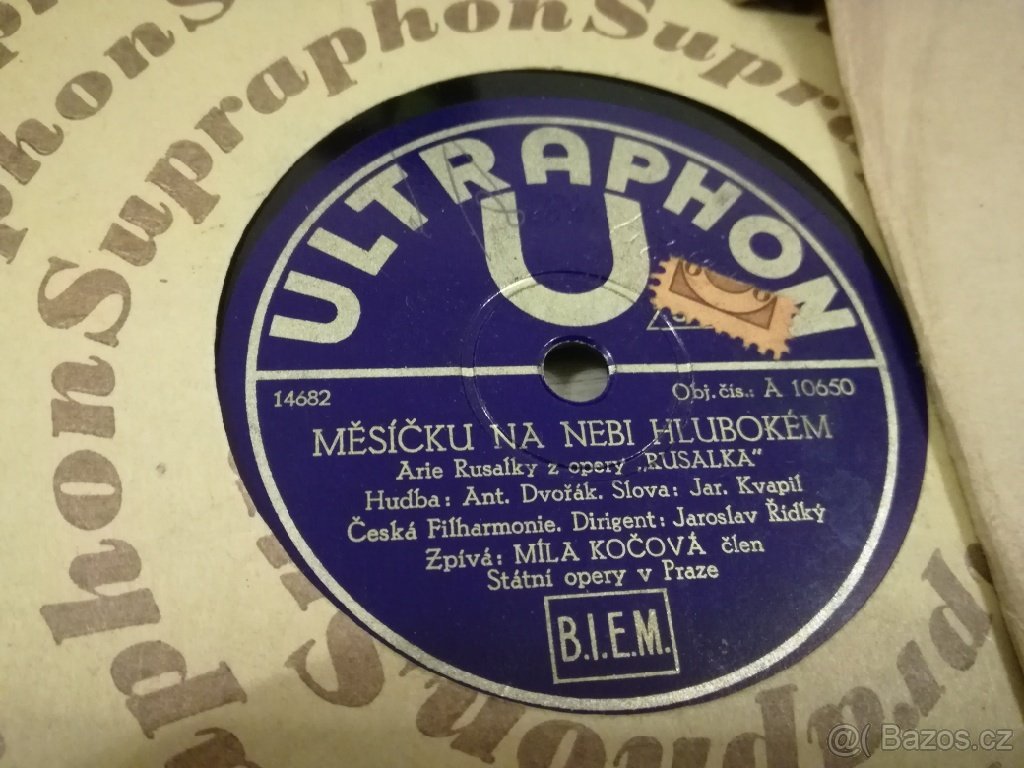 Hudební desky staré polka valčík - 6