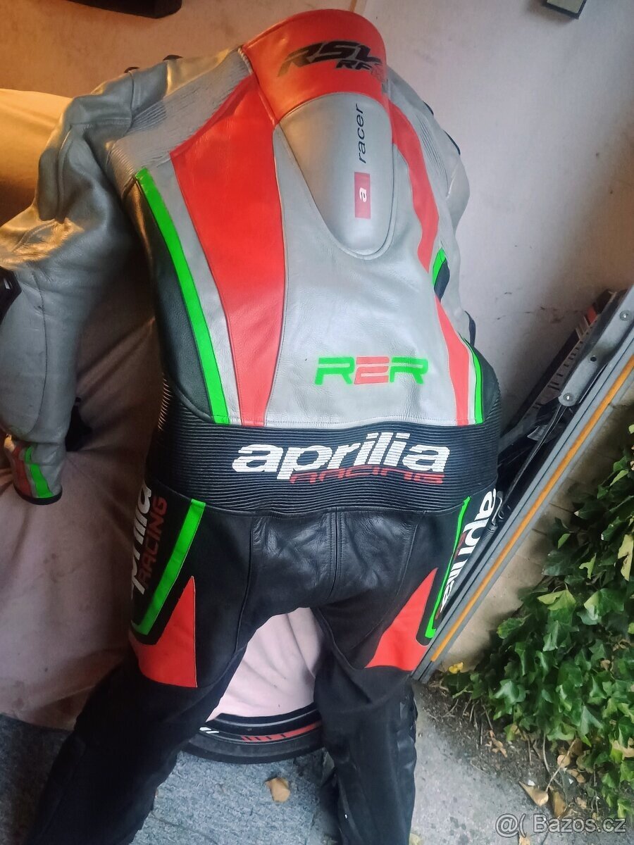 Kombinéza Aprilia RSV4 kožená jednodílná 56 - 6