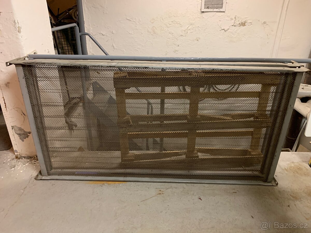 Chromovaná trubková postel s čely, funkcionalismus - 6