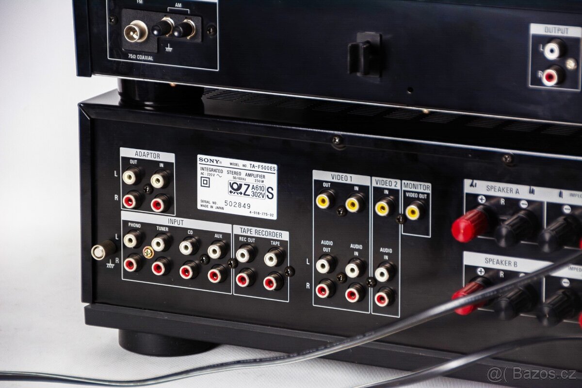 SONY TA-F500ES, ST-S-500ES / prémiové komponenty ,,ES” - 6