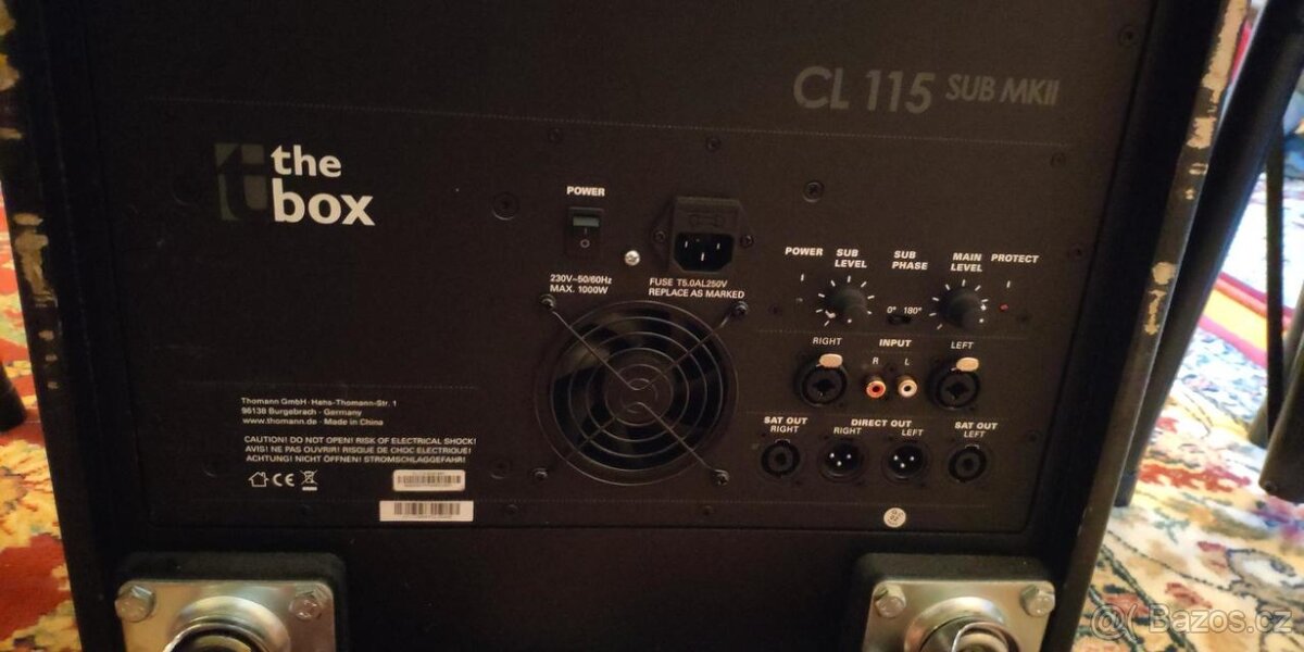 Prodám the box CL 108/115MKII Basis Bundle - 6