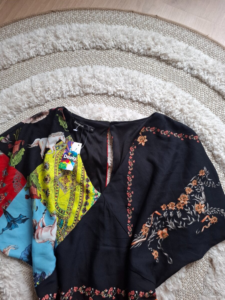 Barevné šaty Desigual - 6