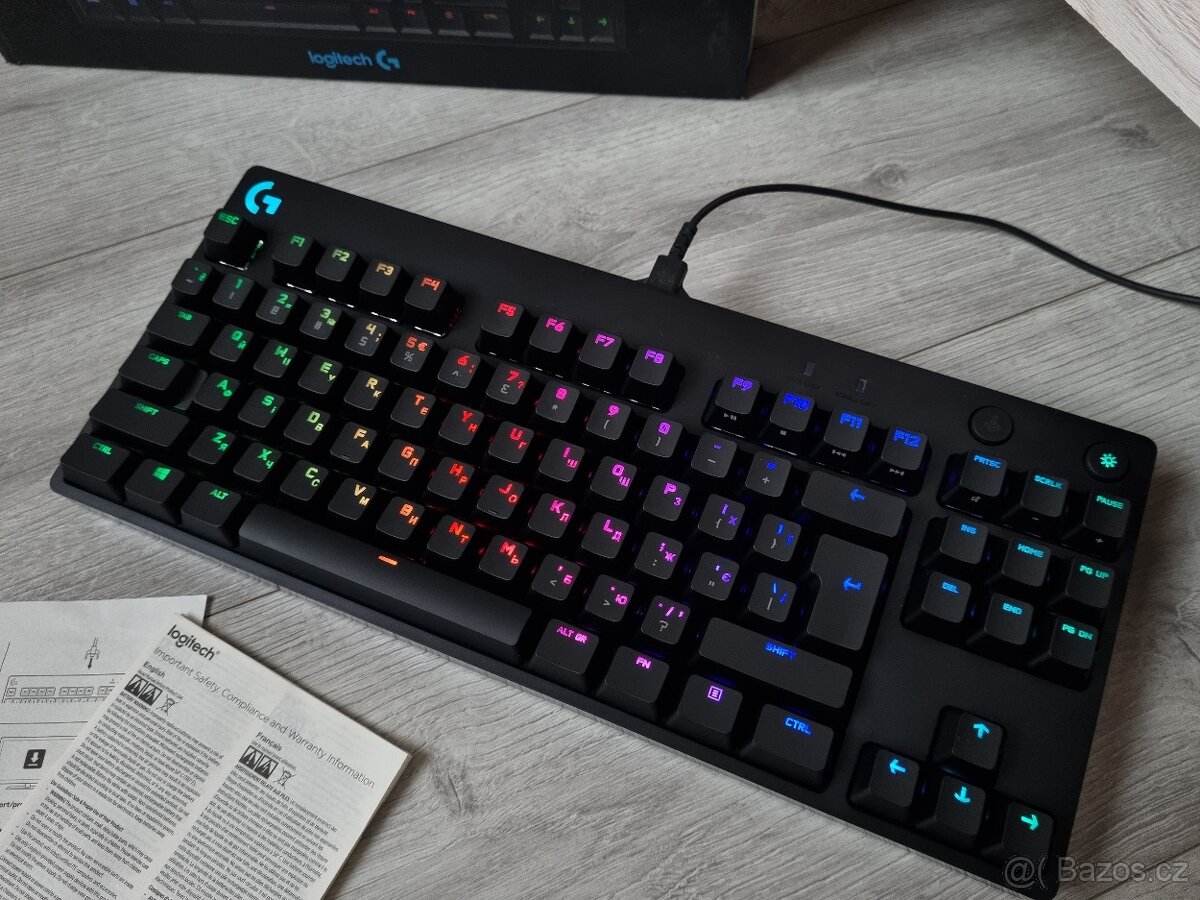 Mechanická klávesnice Logitech G PRO GX Blue - 6