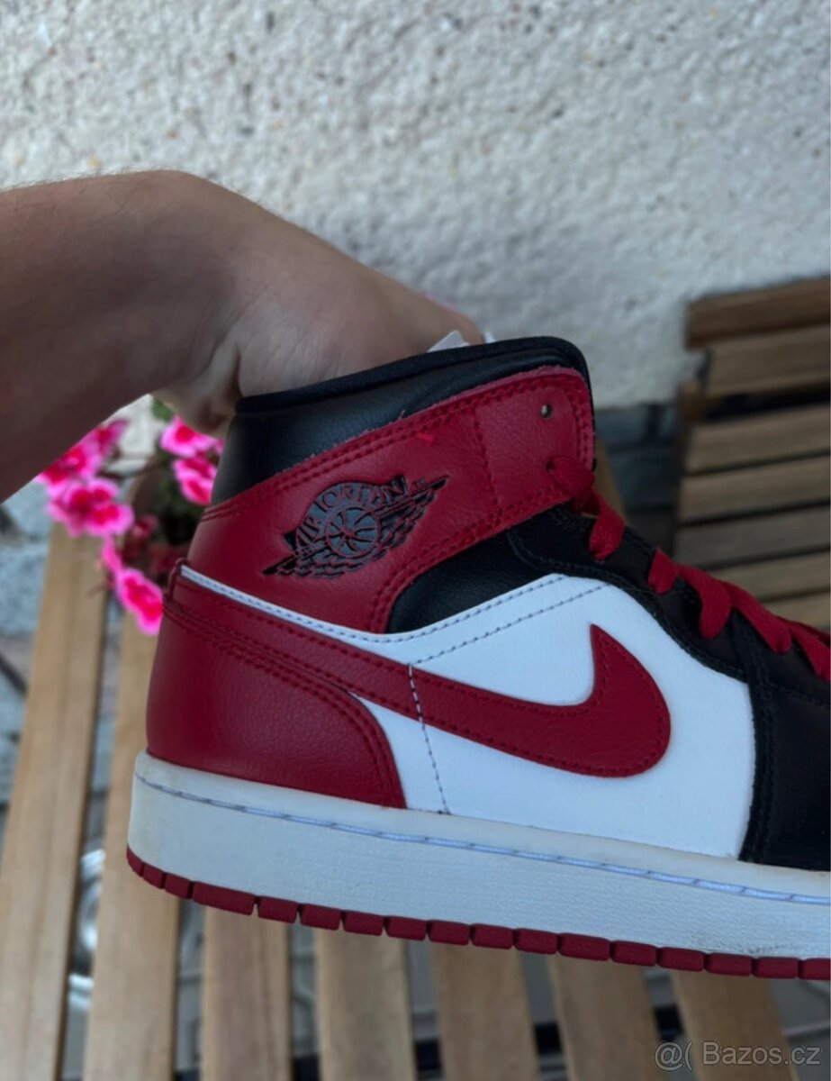 Nike air Jordan 1 mid Gym Red - 6