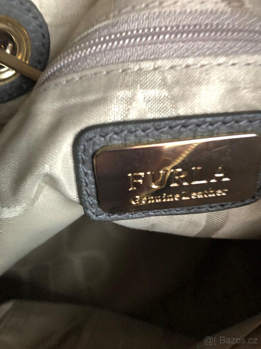 Kožená kabelka Furla - 6
