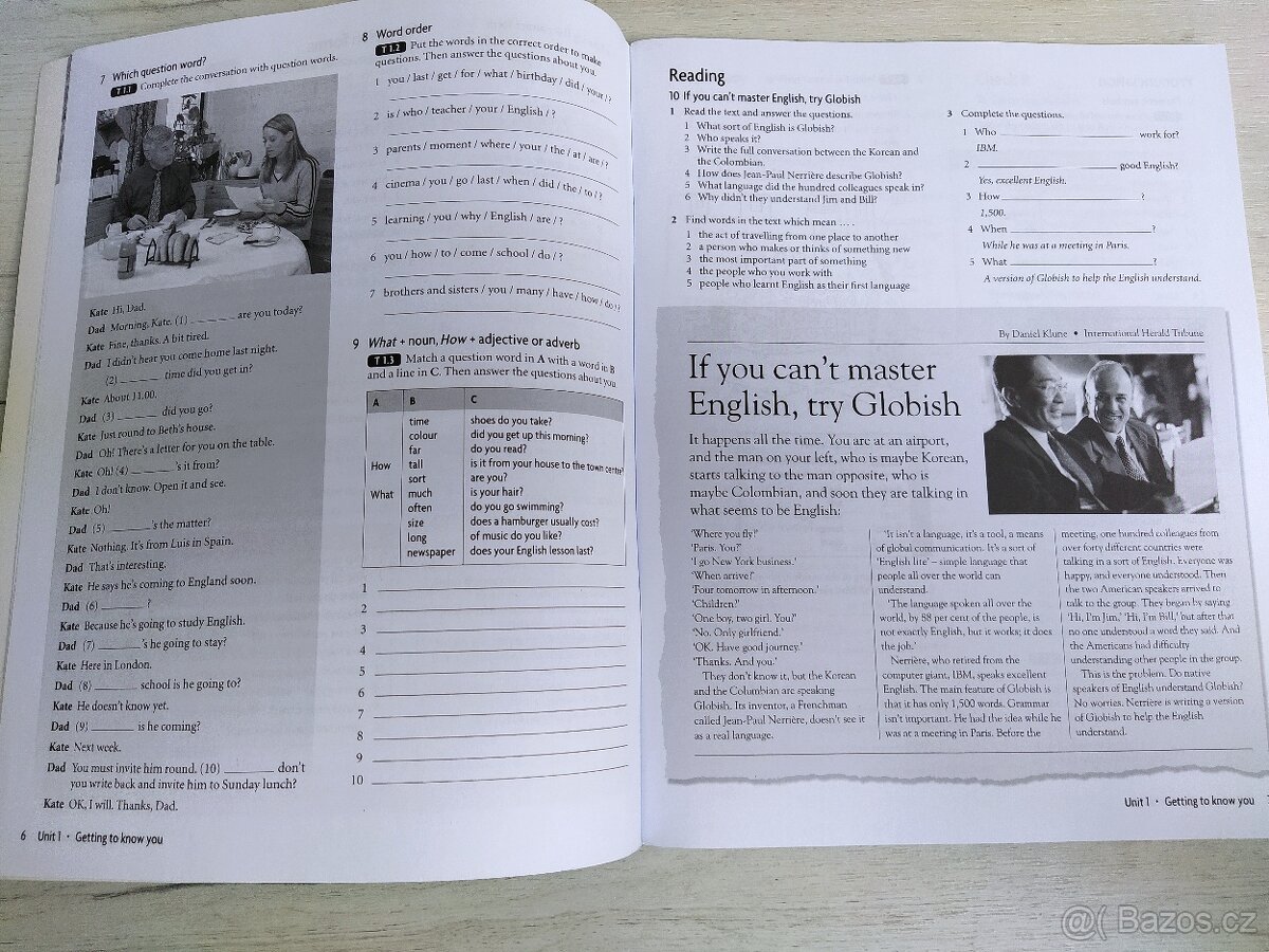 Učebnice + pracovní sešit New Headway - 6