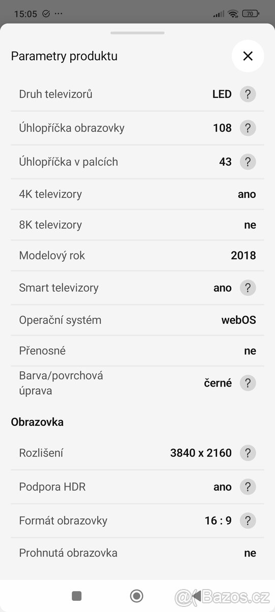 Smart televize LG+ 4k - 6