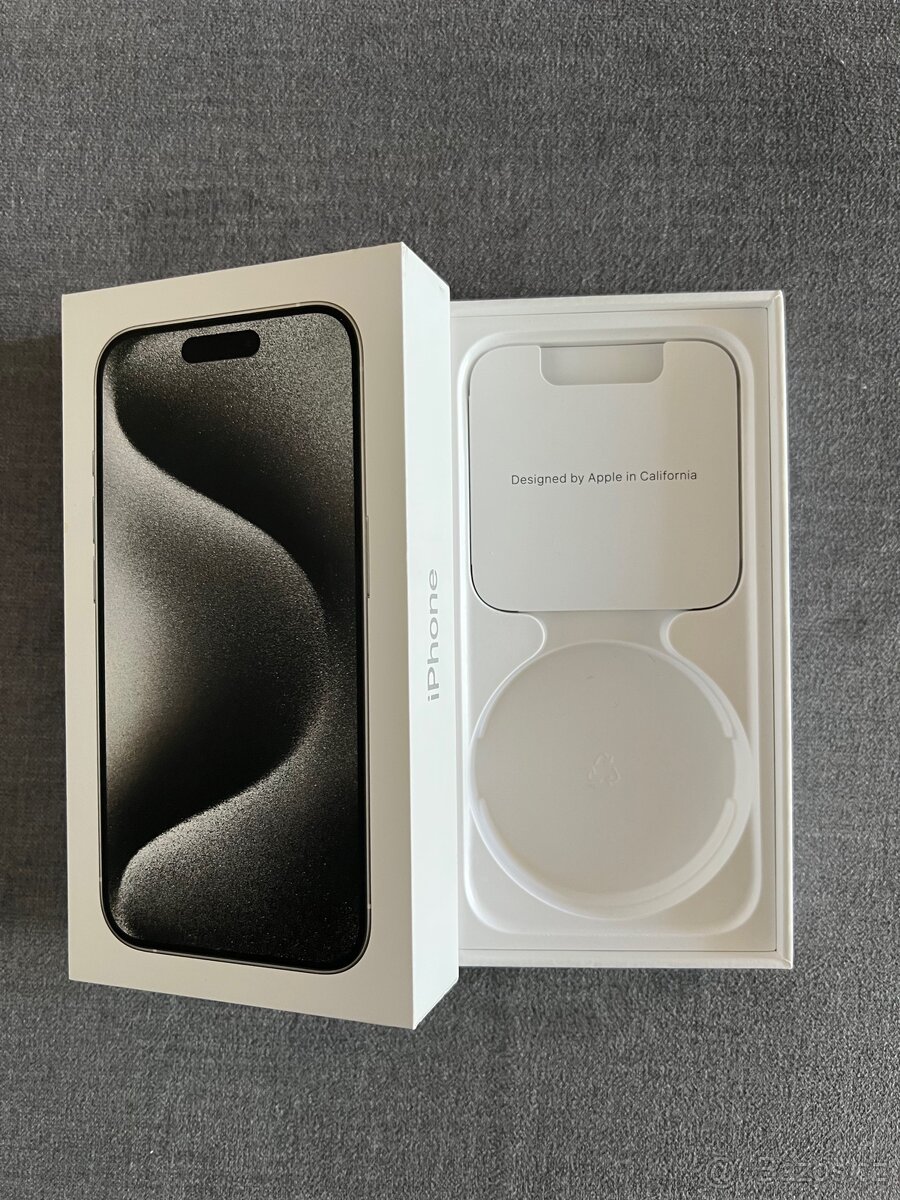Apple iPhone 15 Pro, 256GB, White Titanium - 6