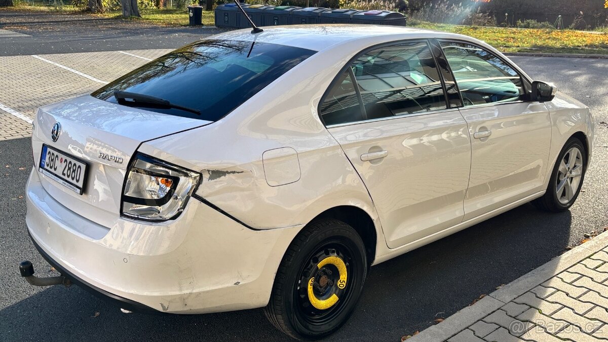 Škoda Rapid Sedan 1,4tdi - 66kW - 149.000 km - havarovaná - 6
