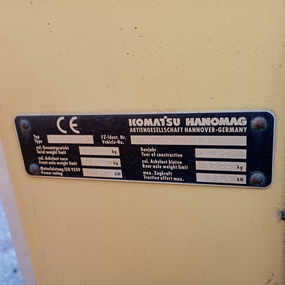 Prodám Nakladač Komatsu WA 65 rok 1999 - 6