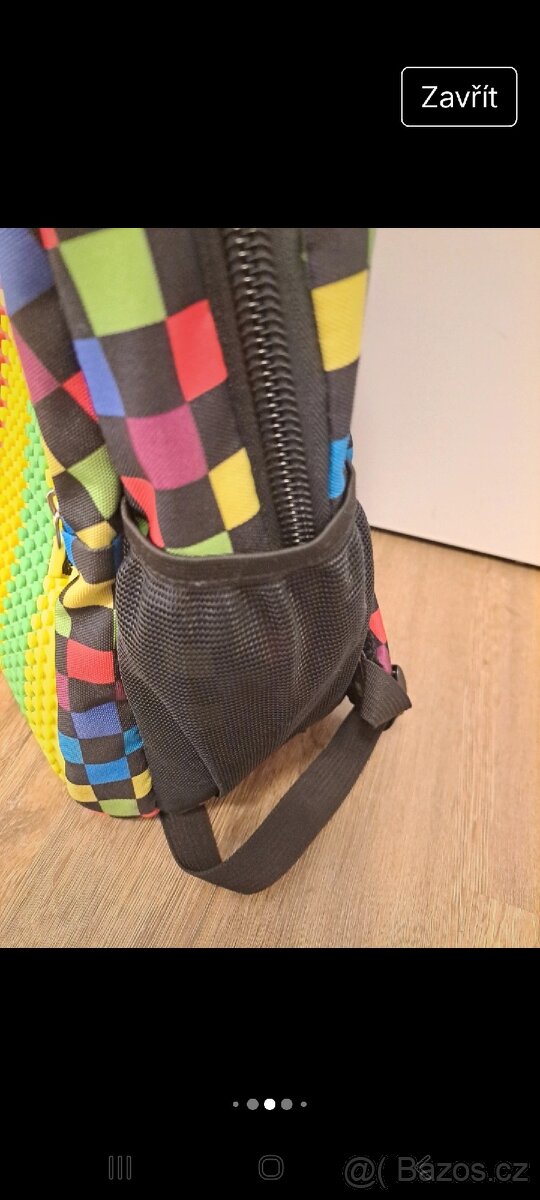 Školní pixelový baťoh značky Pixie crew - 6