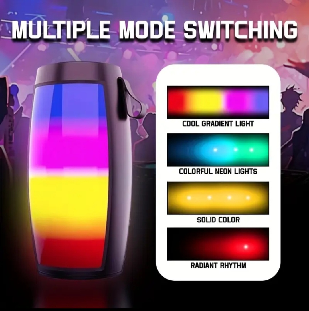 Bluetooth reproduktor s LED podsvícením - 6