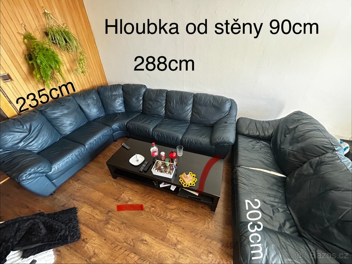 Sedačka gauč rohová - 6