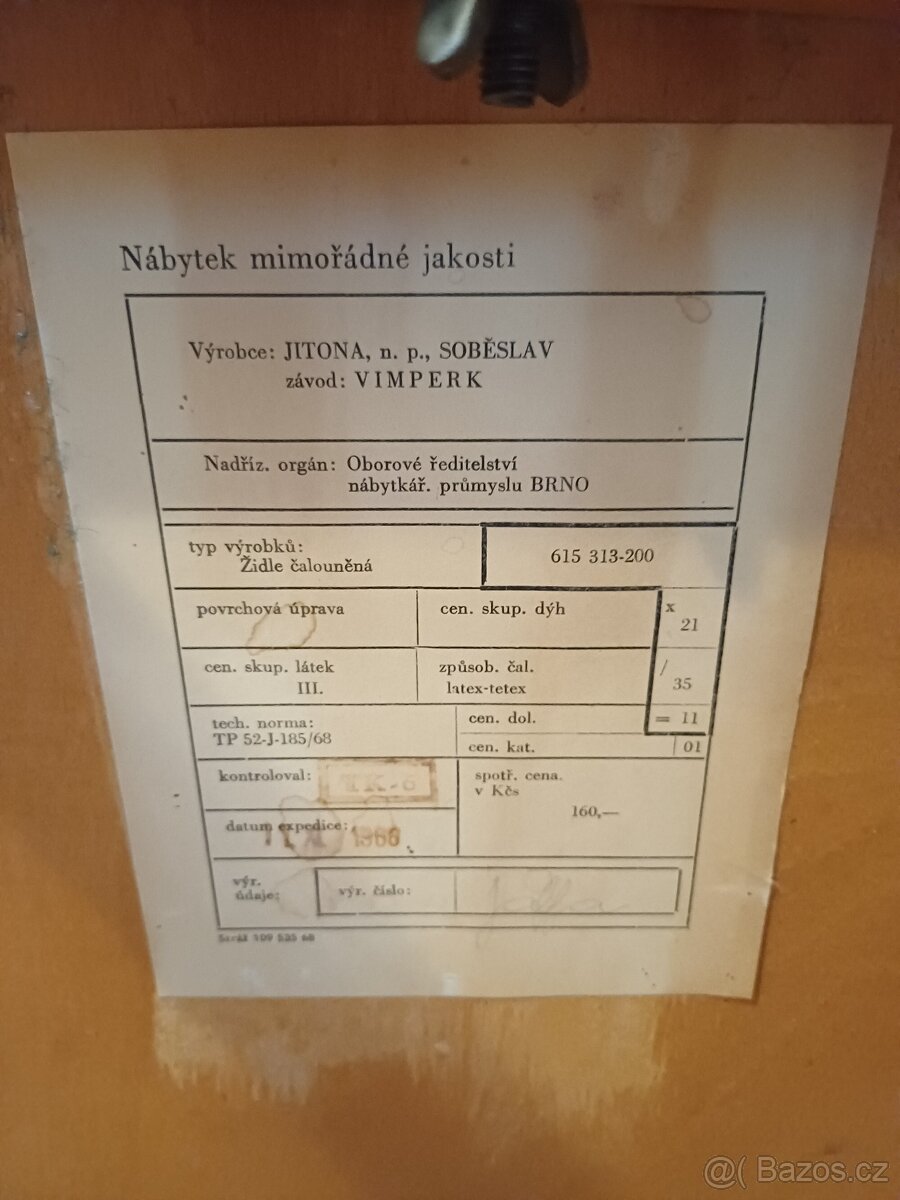 žídle čalouněné - 6