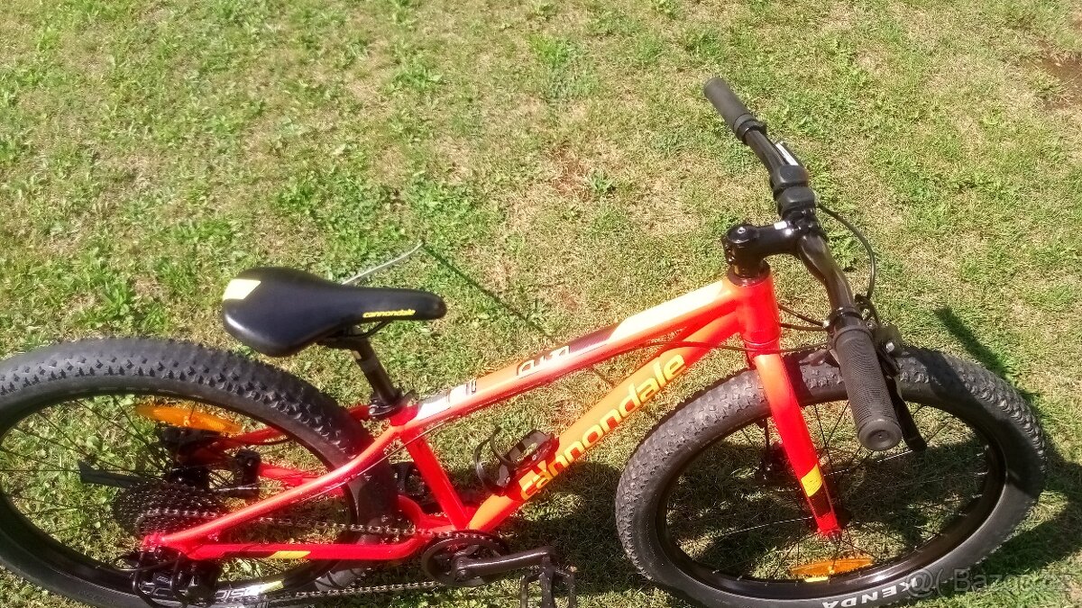 Dětské kolo CANNONDALE 24,páčkové 1x10 - 6