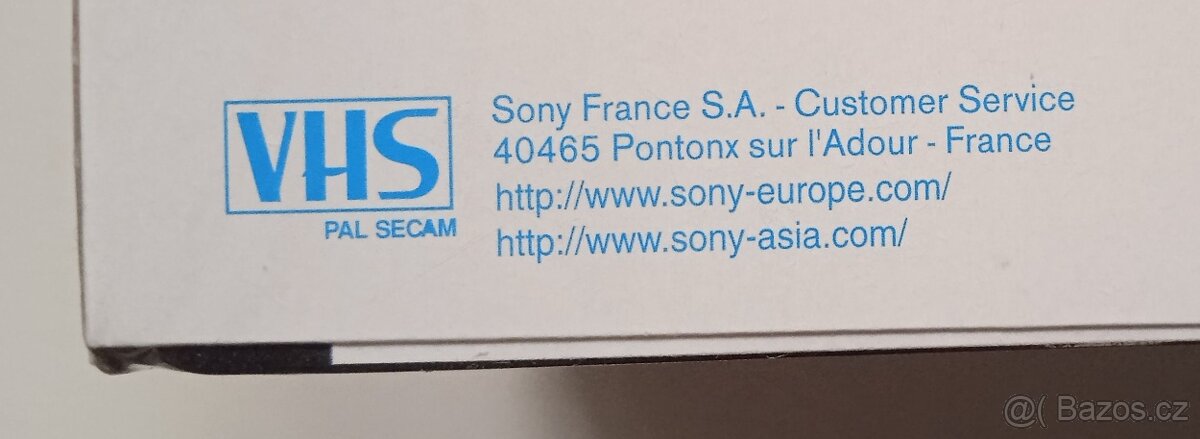 VHS SONY - videokazety - 6