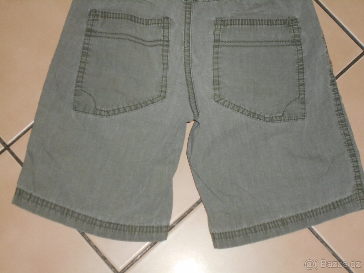 Kraťasy plátěné pro chlapce na vel.110/5let. - 6