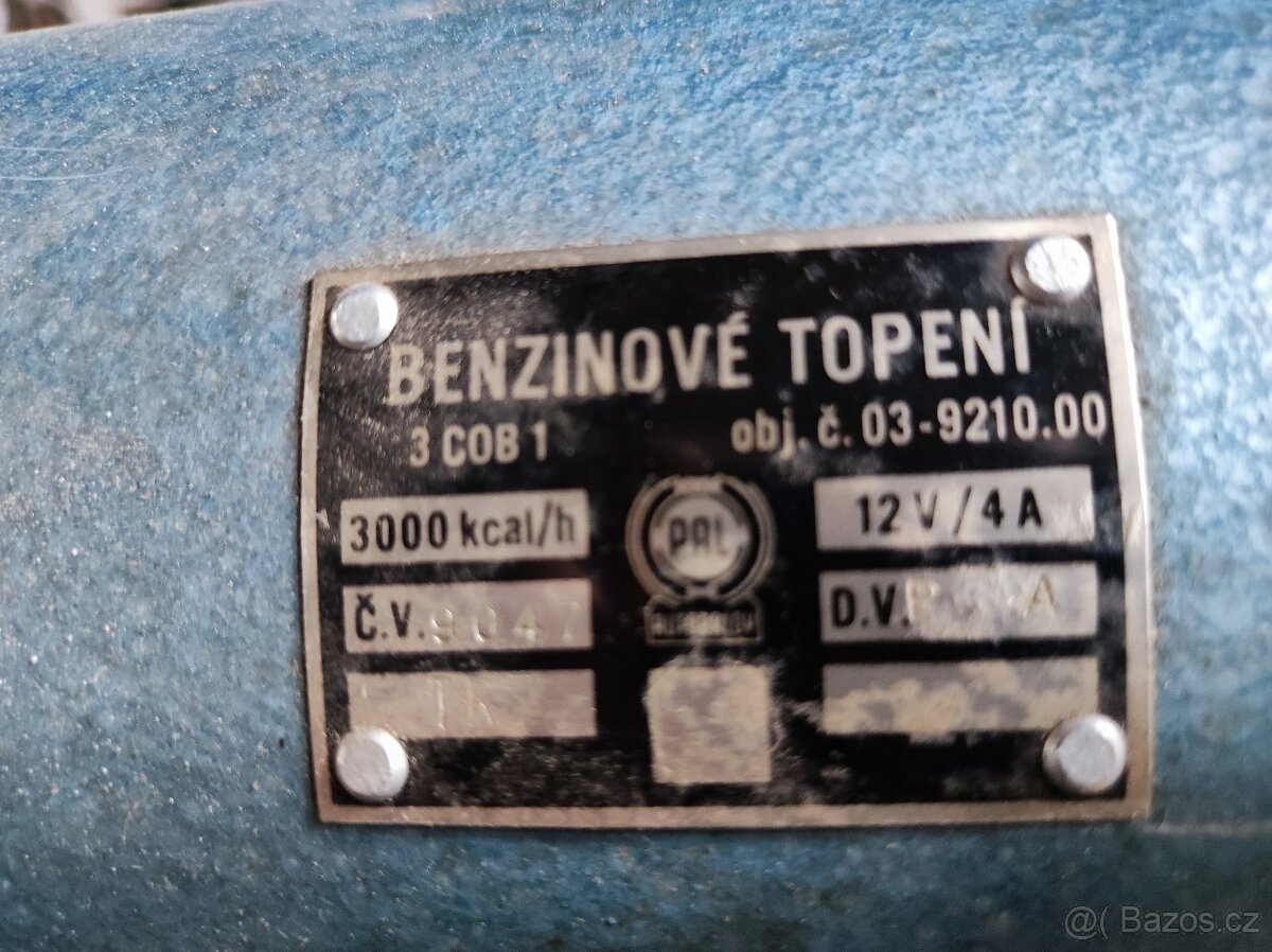 Benzínové topení 3 C0B1 - 6