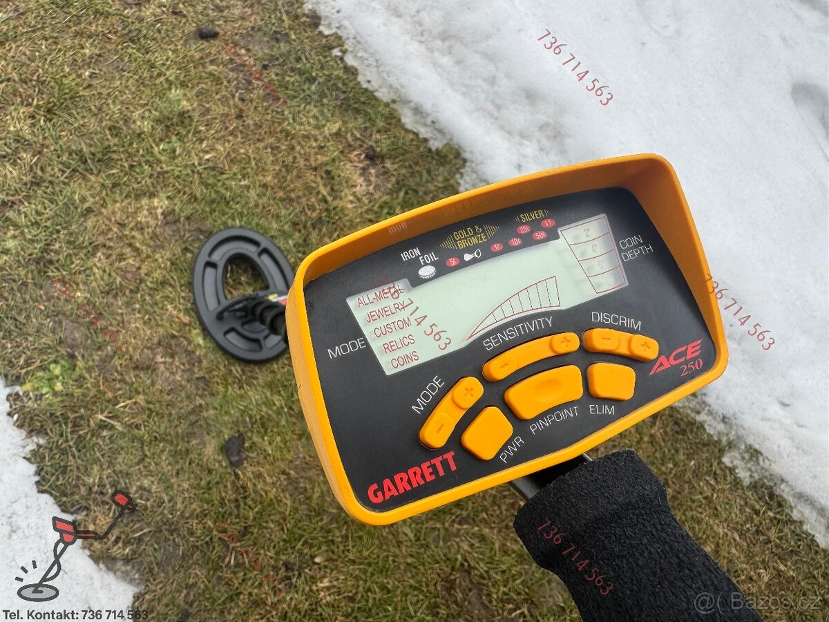 Detektor kovů Garrett Ace 250 - 6