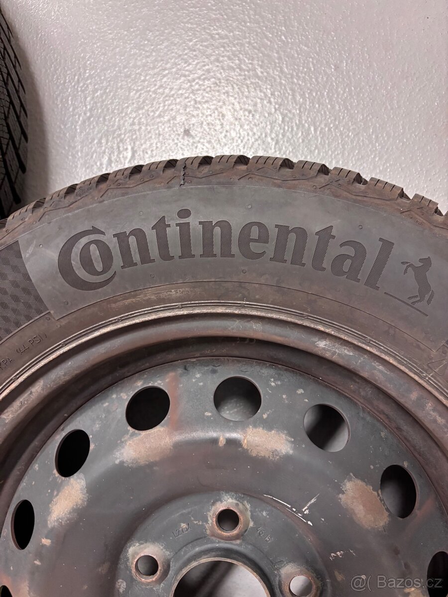 Prodám kompletně kola 5x112 ( plecháče) - 6