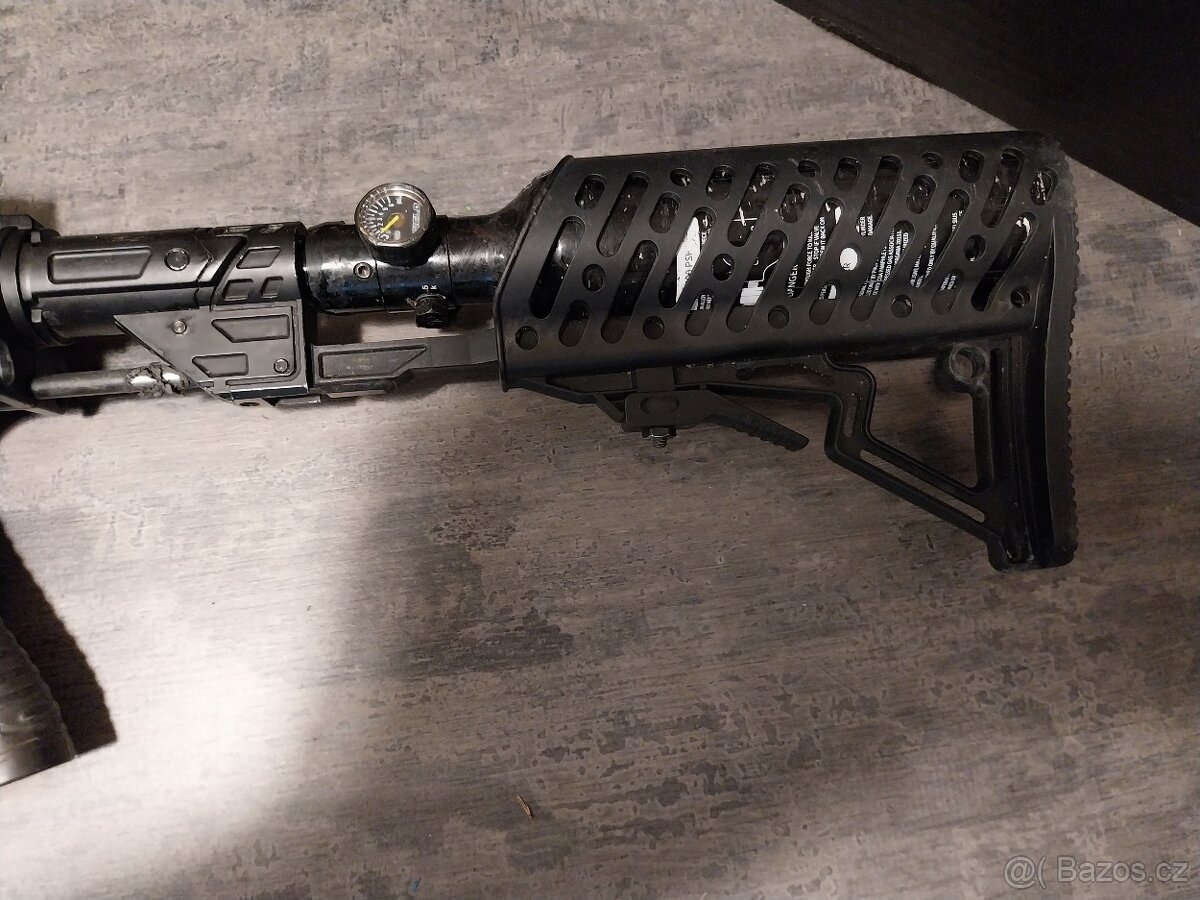 POUŽITÝ-> Tippmann TMC Black ELITE + HPA lahev - 6