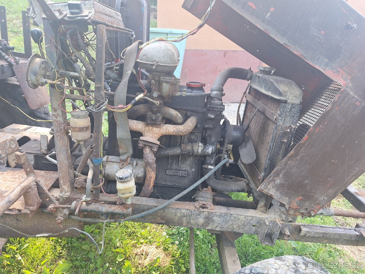 Malotraktor domácí výroby - 6