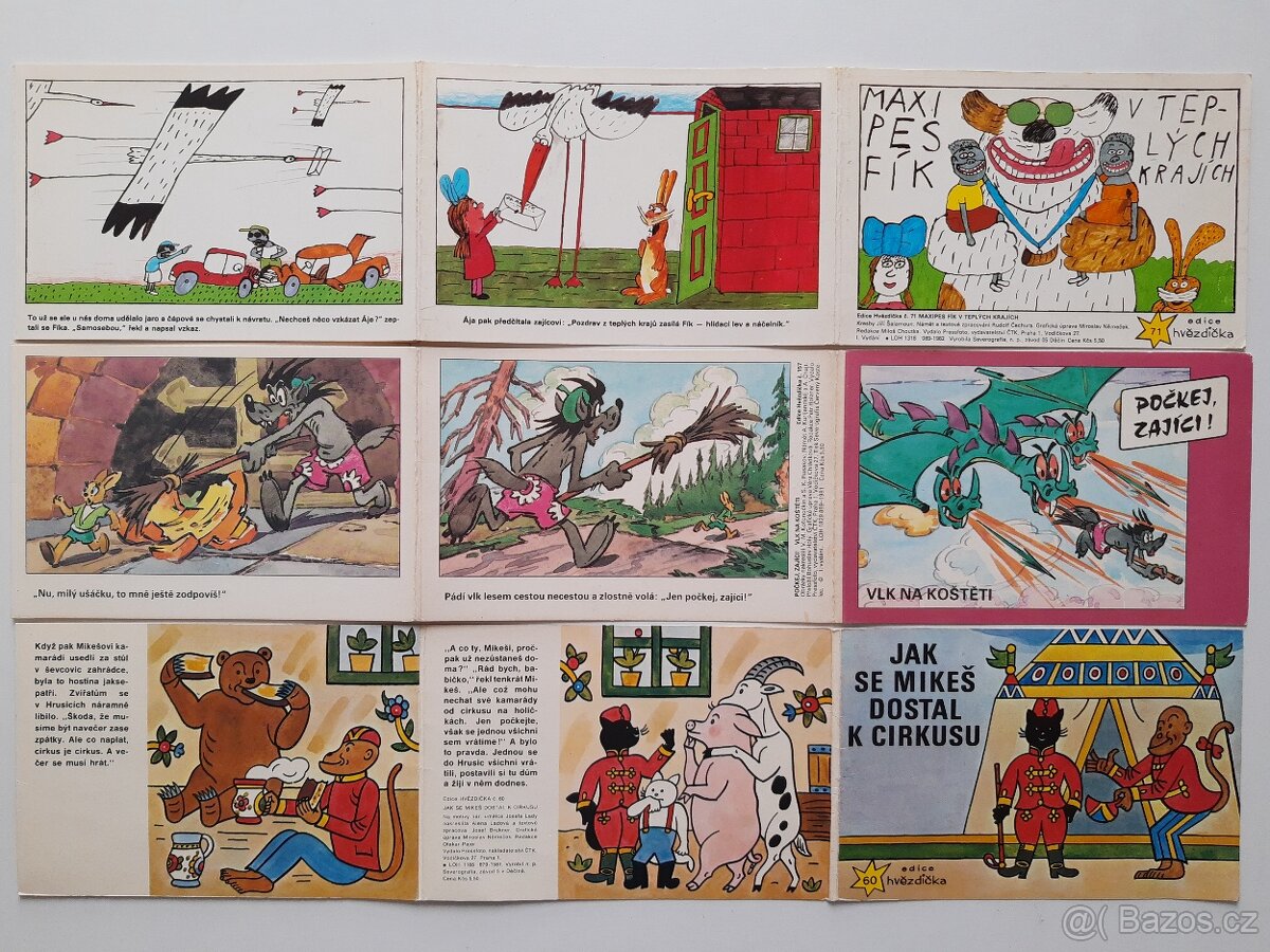 Hvězdička (set 2) - leporela (6x) - 6