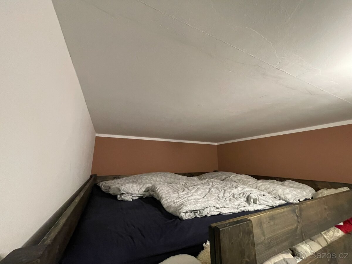 Loftová postel s pracovní deskou - 6