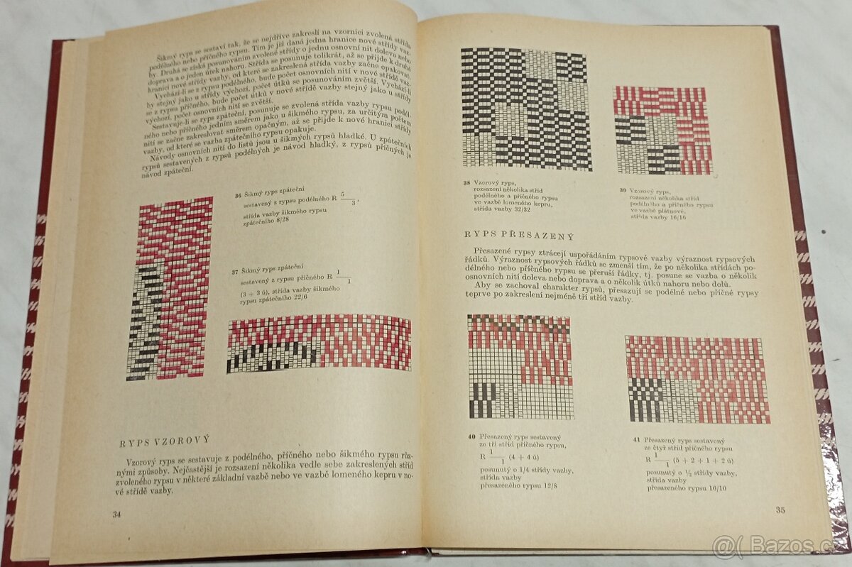 Kniha Ruční tkaní - 6
