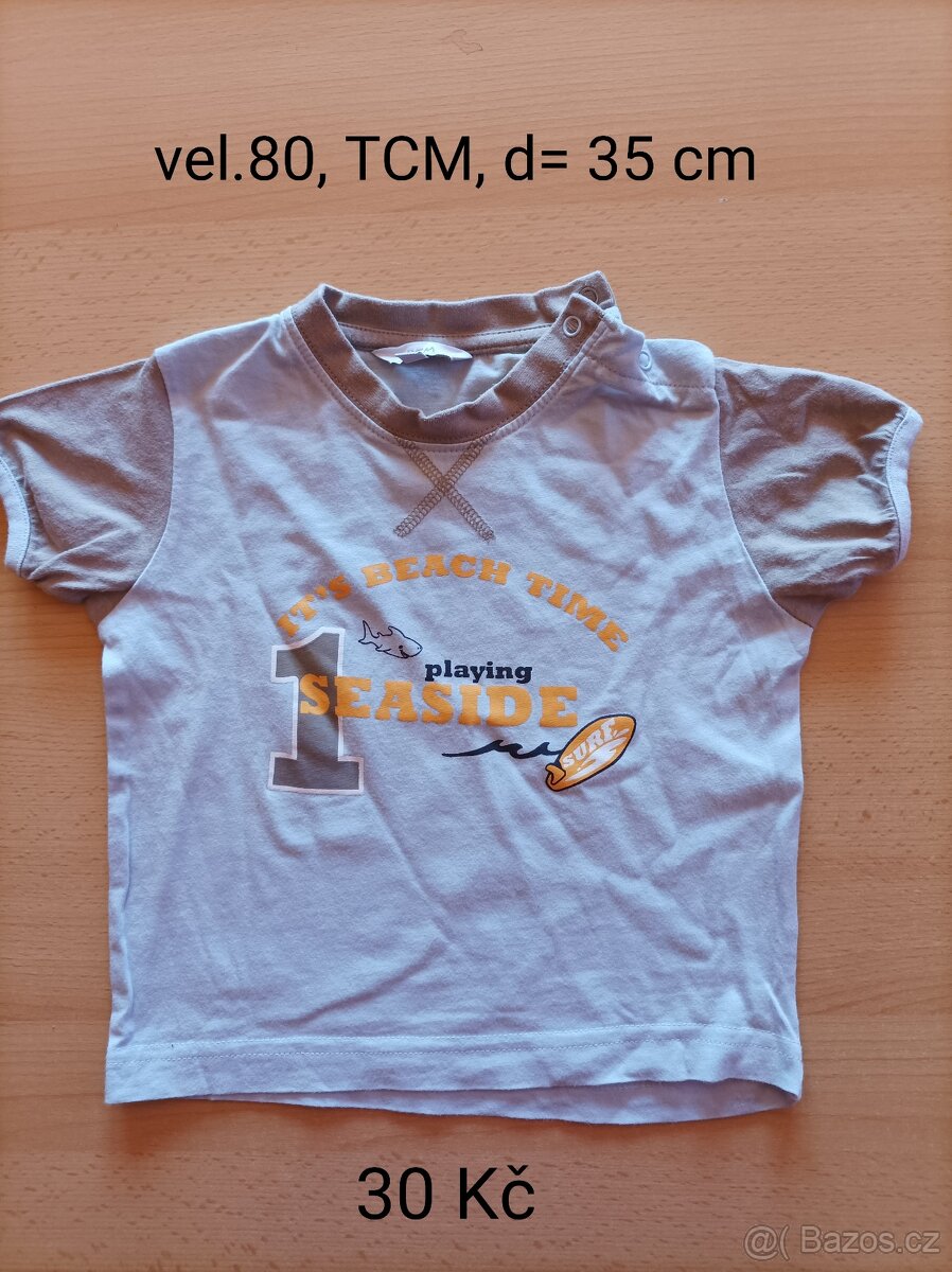 Trička vel 80 různá - 6