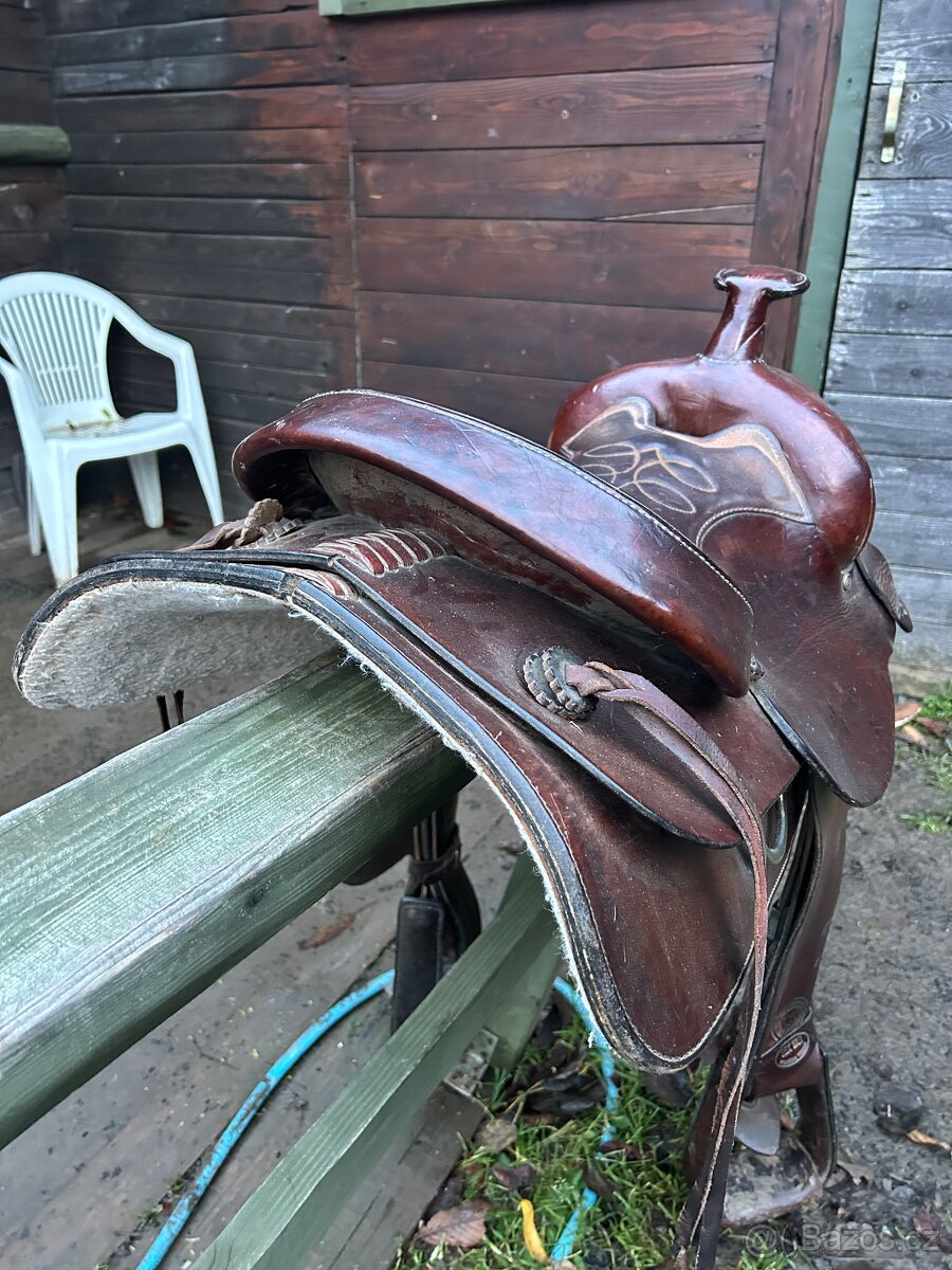 Prodám westernové sedlo z Ameriky - 6