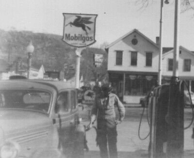 Obří poutač - cedule MOBILGAS - ORIGINÁL 1950 - 6