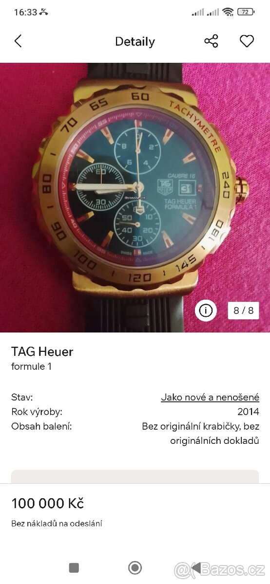 Hodinky formule1 - 6