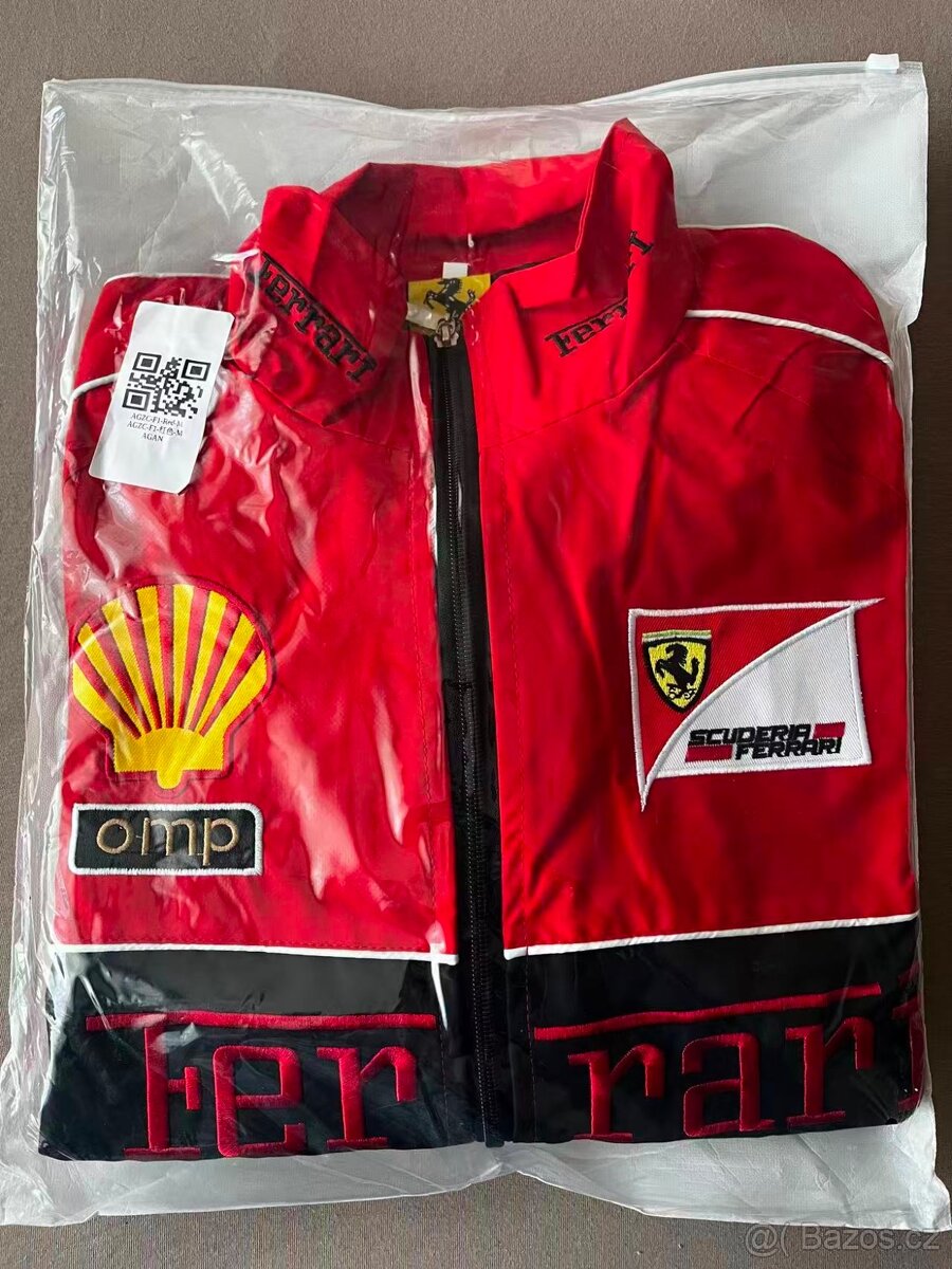 Ferrari F1 bunda, vyšívaná loga - 6