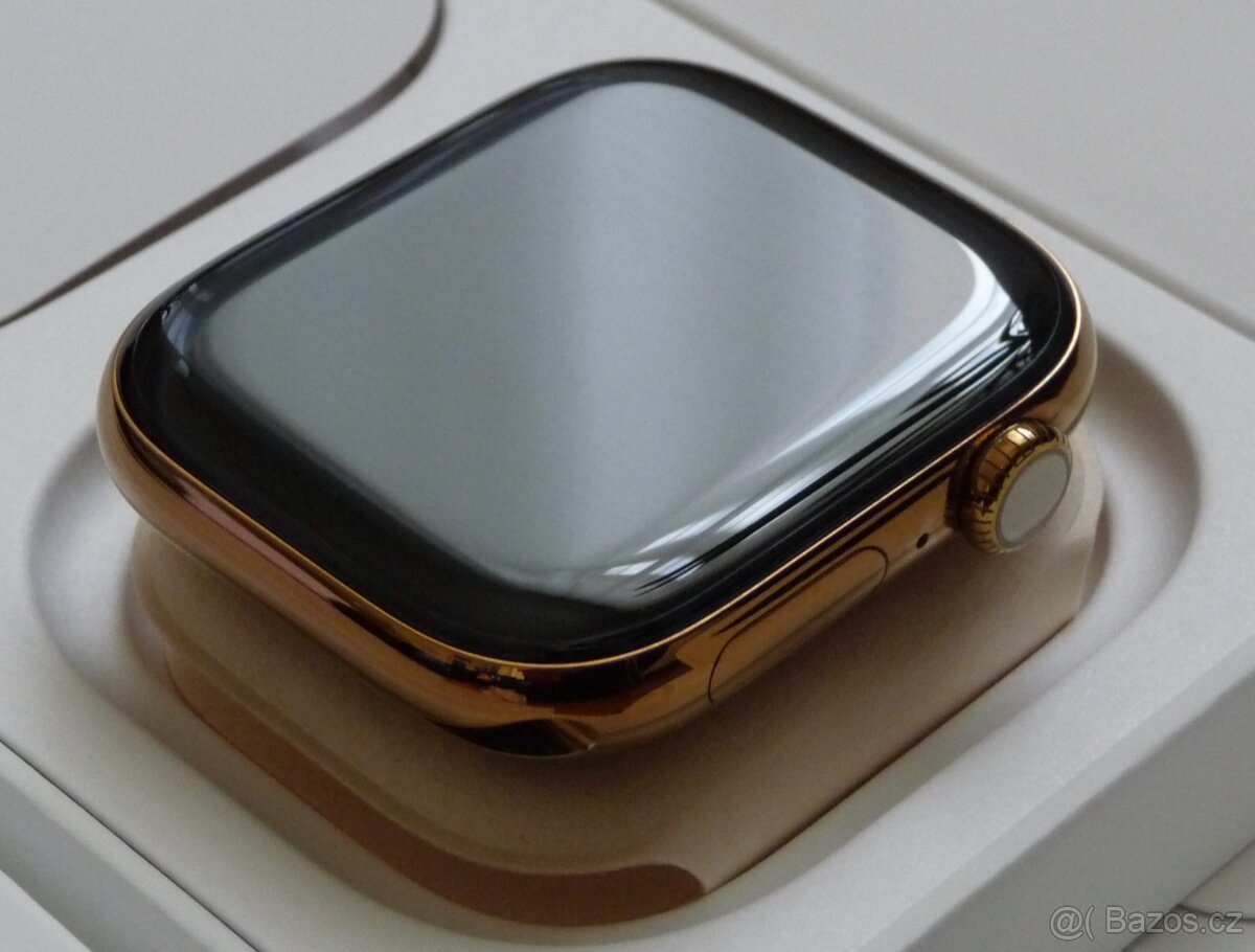 Apple Watch Series 10 46mm zlatý titan + milánský tah | TOP - 6