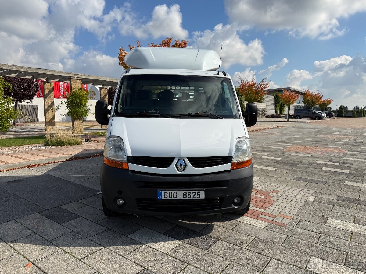 Renault Master 2 - 7míst + valník - rok 5/2010 - 210.267km - 6