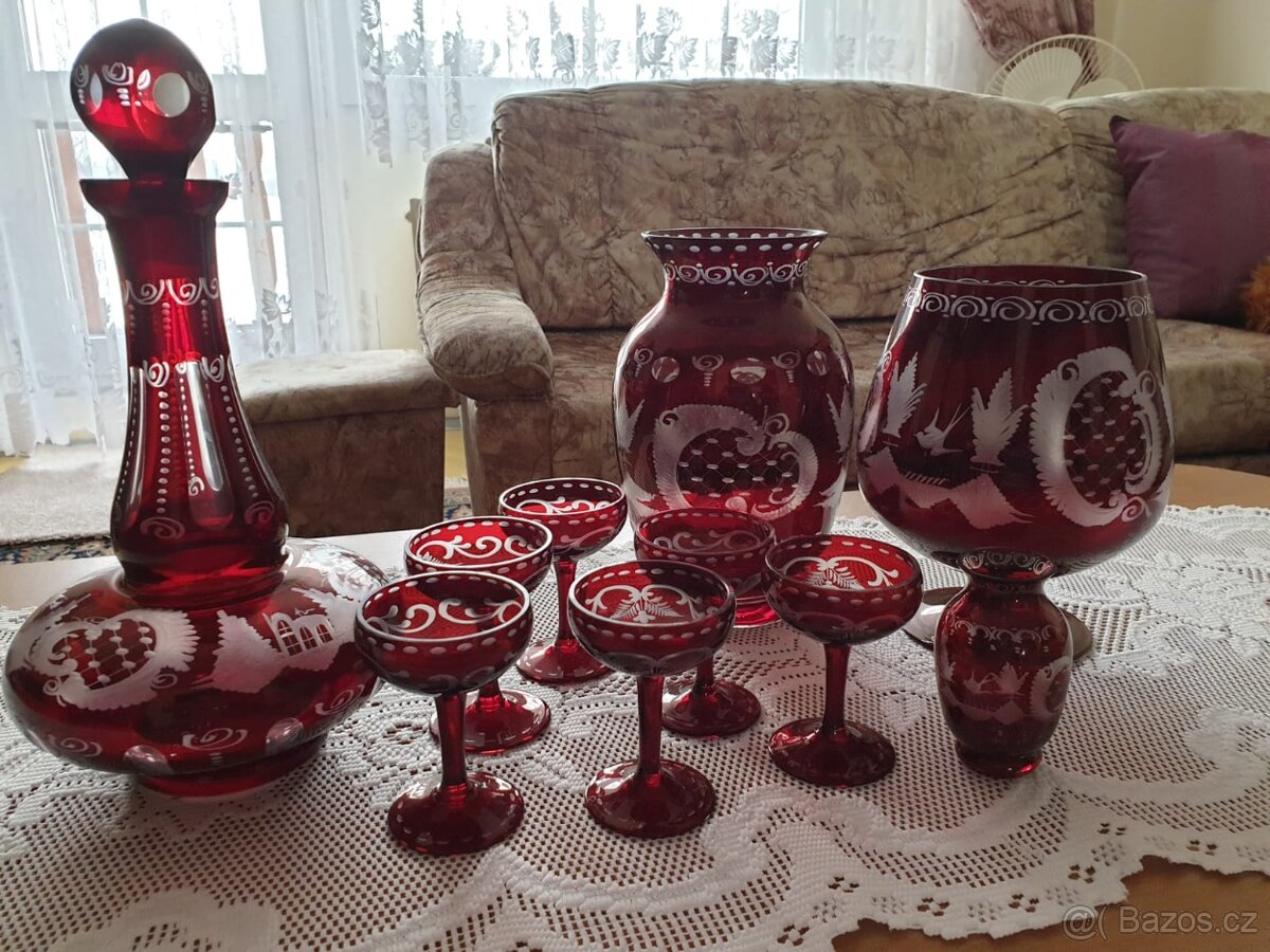 Broušené a hutní sklo. - 6