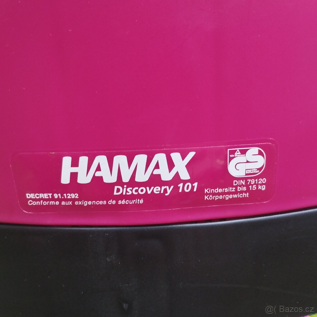 Dětská přední cyklosedačka Hamax Discovery 101 - 6