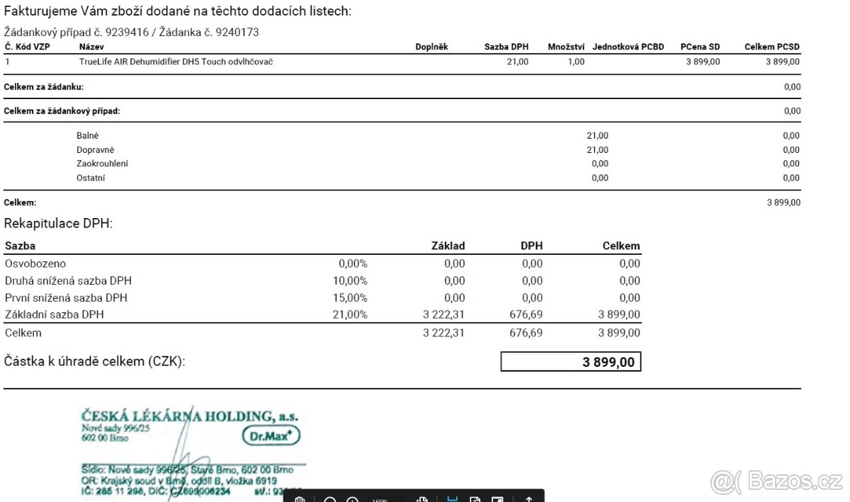 Odvlhčovač a čistička vzduchu - 6
