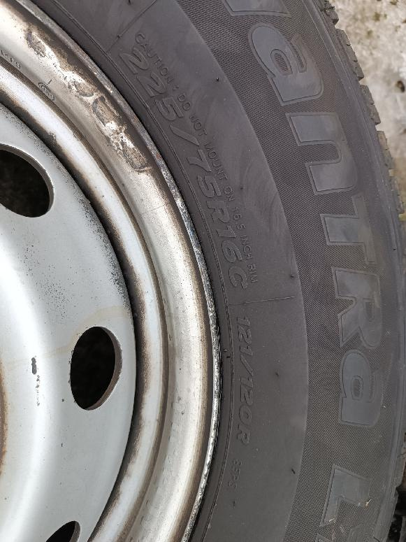 4 kola 225/75R16C Ducato,Jumper,Boxer - 8800Kč - 6