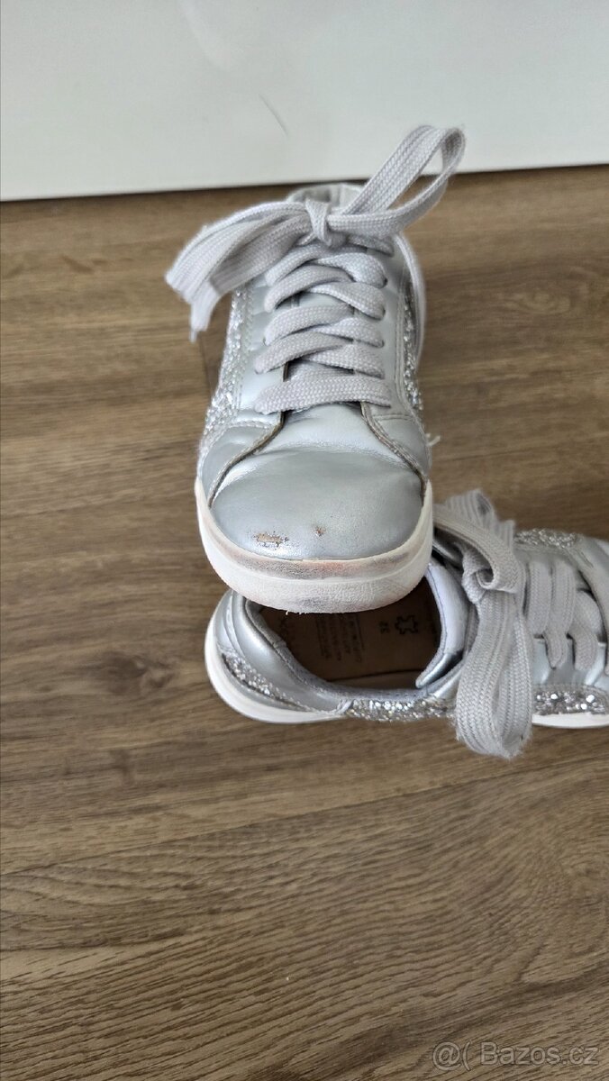 Dívčí kožené boty Geox vel. 32 - 6