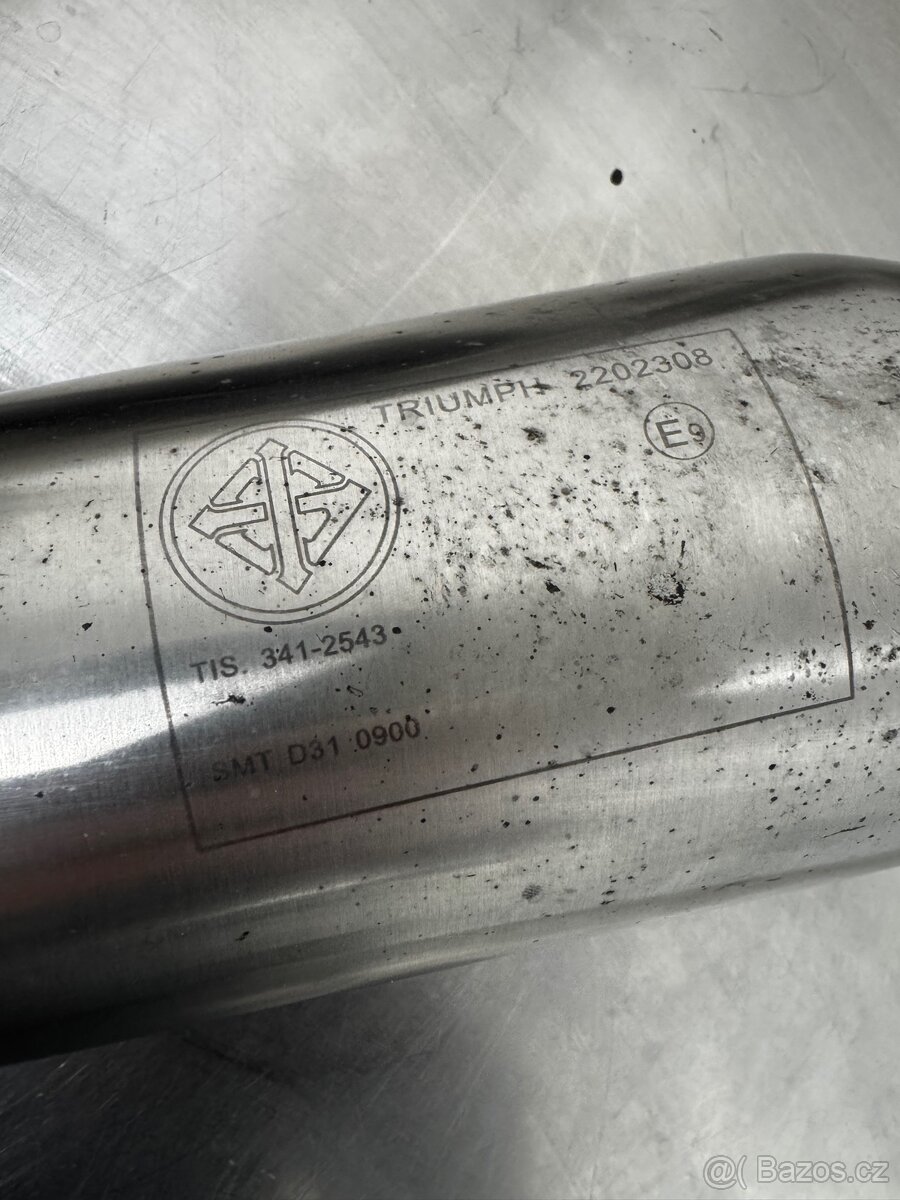 Koncovky Triumph Street twin - 6