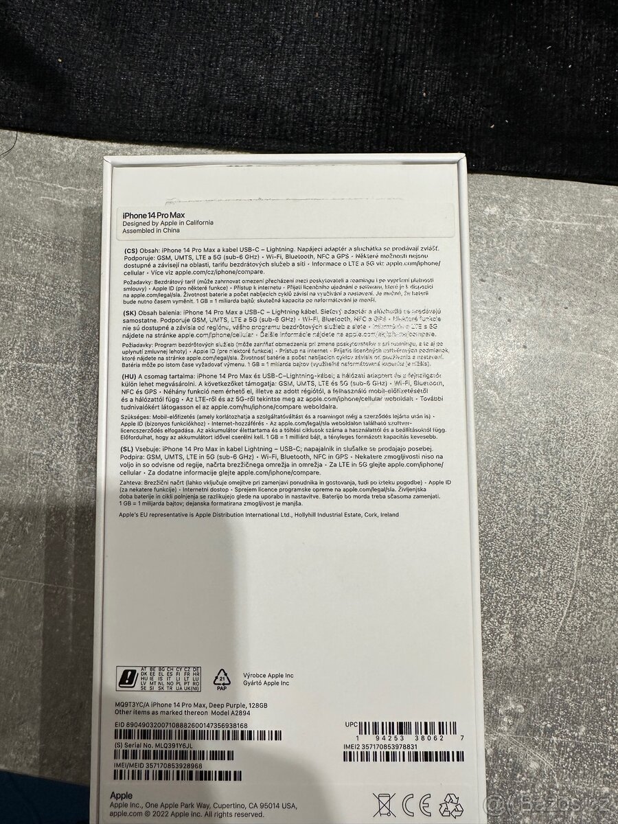 Apple iPhone 14 pro max 128gb - 6