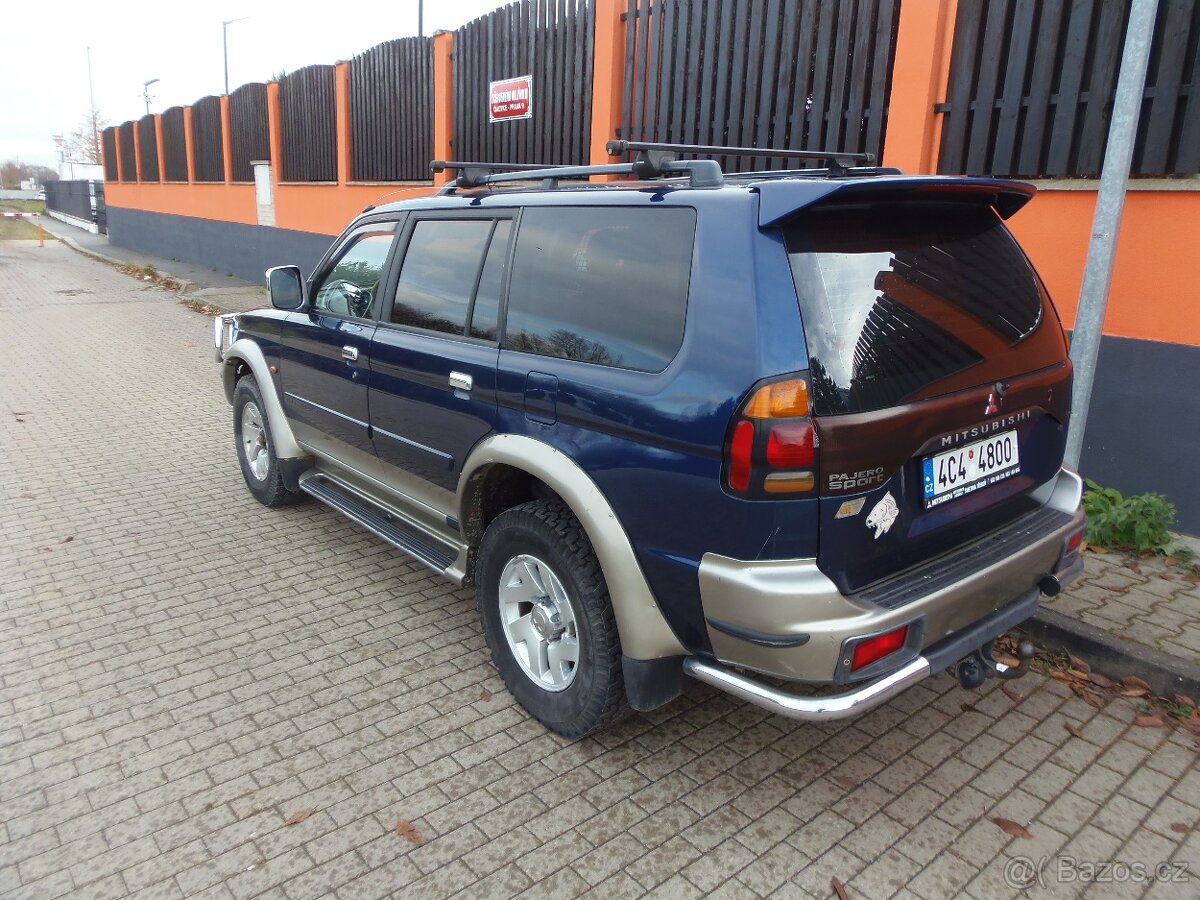 Mitsubishi Pajero Sport 2.5 TD 4x4 tažné 2.8t ČR původ - 6
