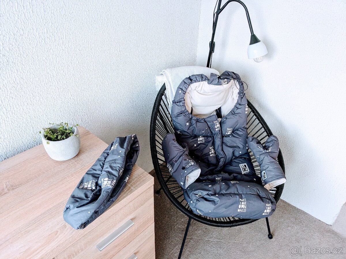 Rostoucí kočárkový FUSAK + RUKAVICE - LEOKID Transformer - 6