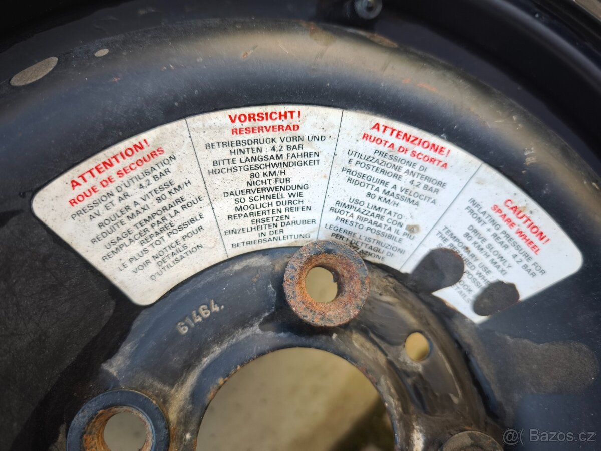 Dojezdová rezerva 95/110 R14 - 6