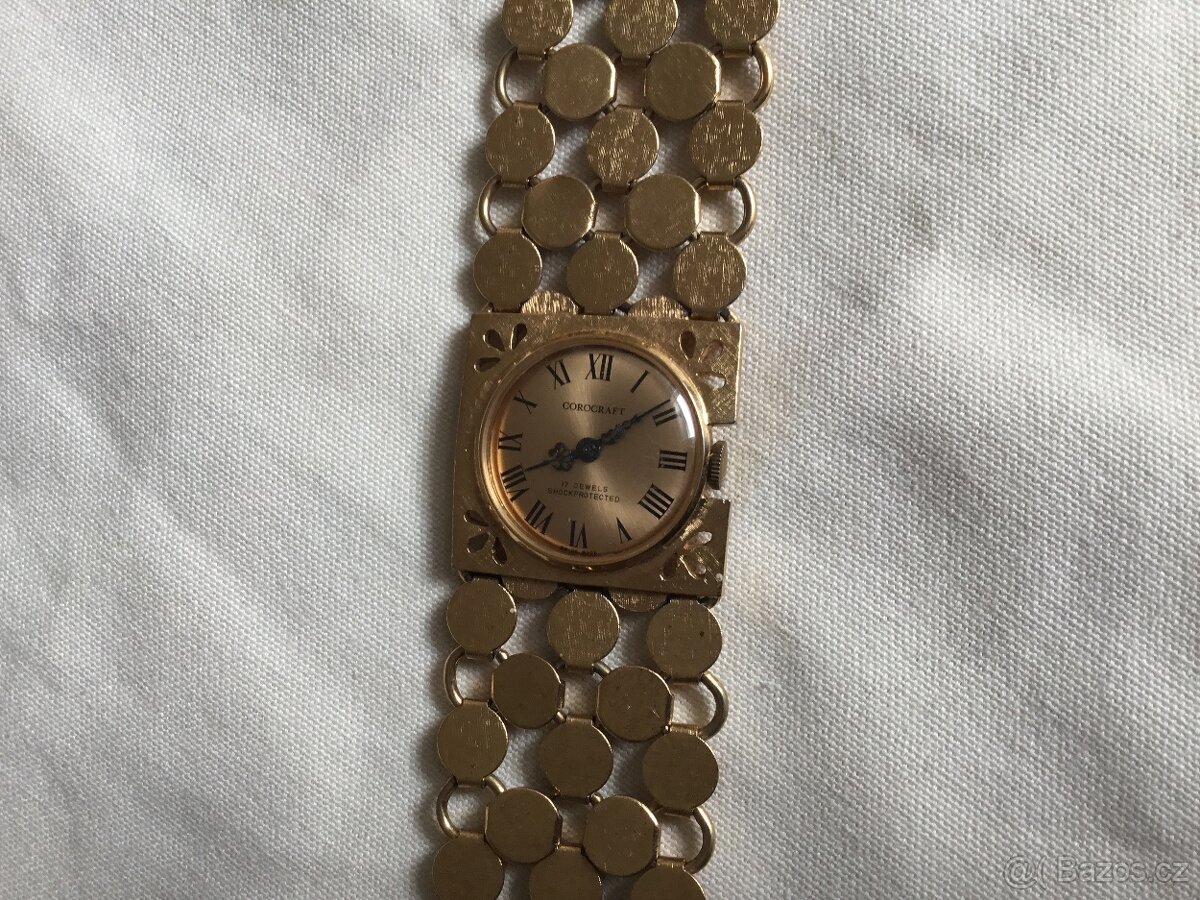 damske dobove hodinky Corocraft 1968 - 6